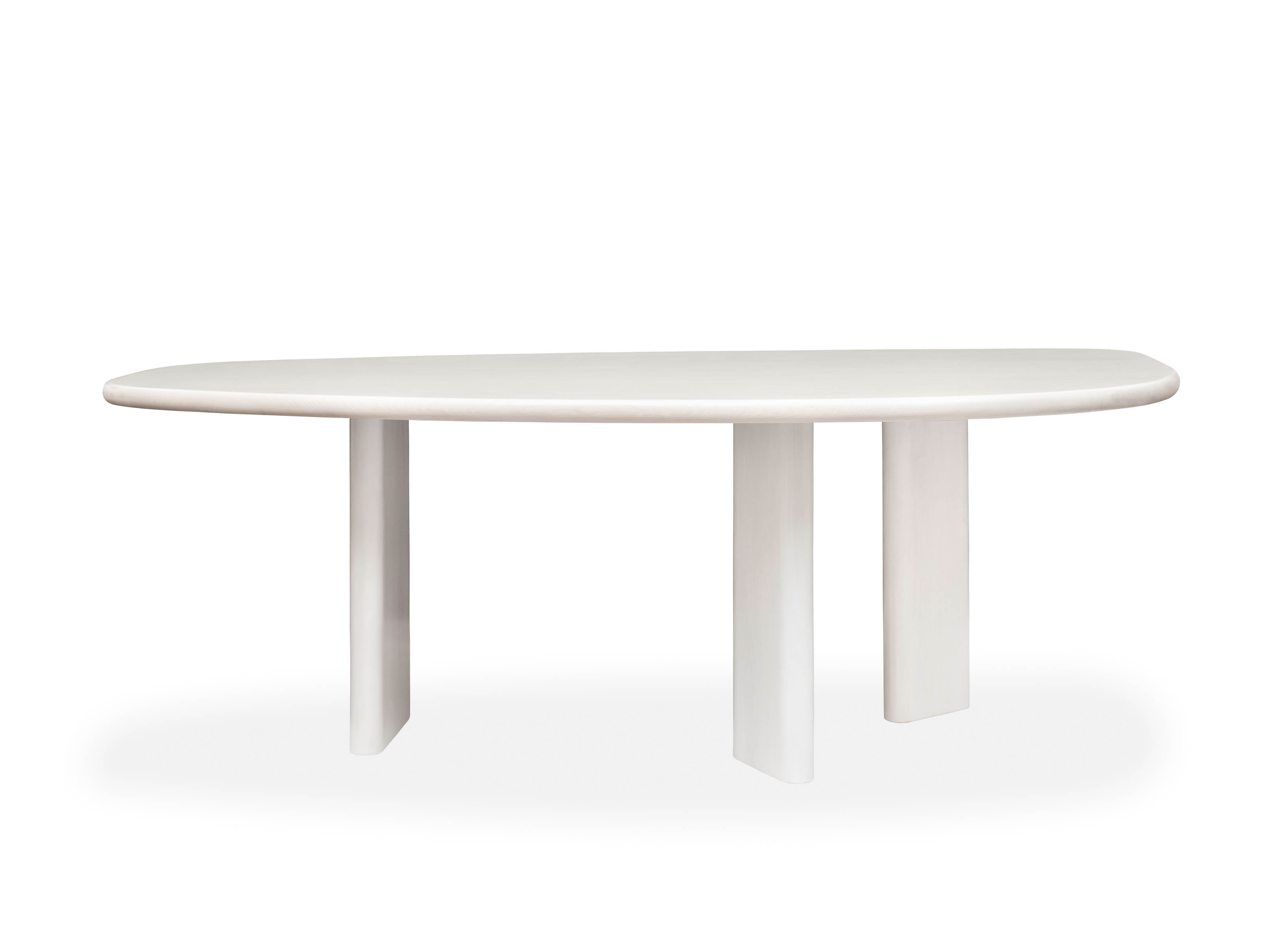 Charlotte Dining Table White Grain 